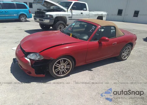 2001 Mazda Mx-5 Miata Ls z USA, uszkodzony, nr VIN JM1NB353310200943